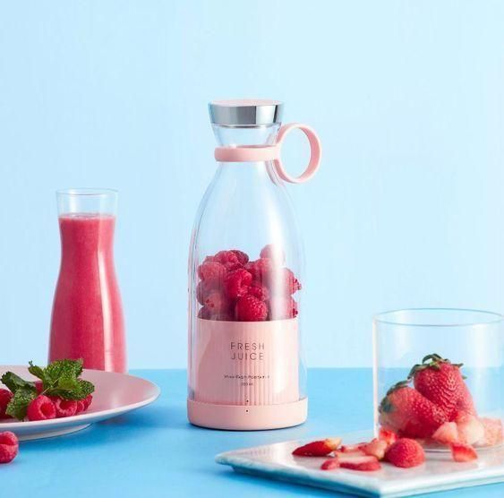 Portable USB Rechargeable Blender – Fresh Juice Maker for Travel & Home