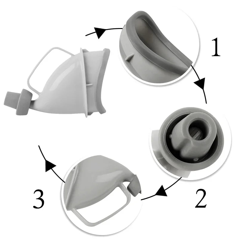 Woman Toilet Portable Urinal Bottle