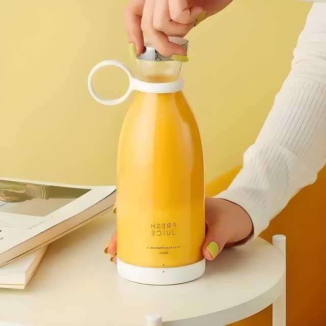 Portable USB Rechargeable Blender – Fresh Juice Maker for Travel & Home