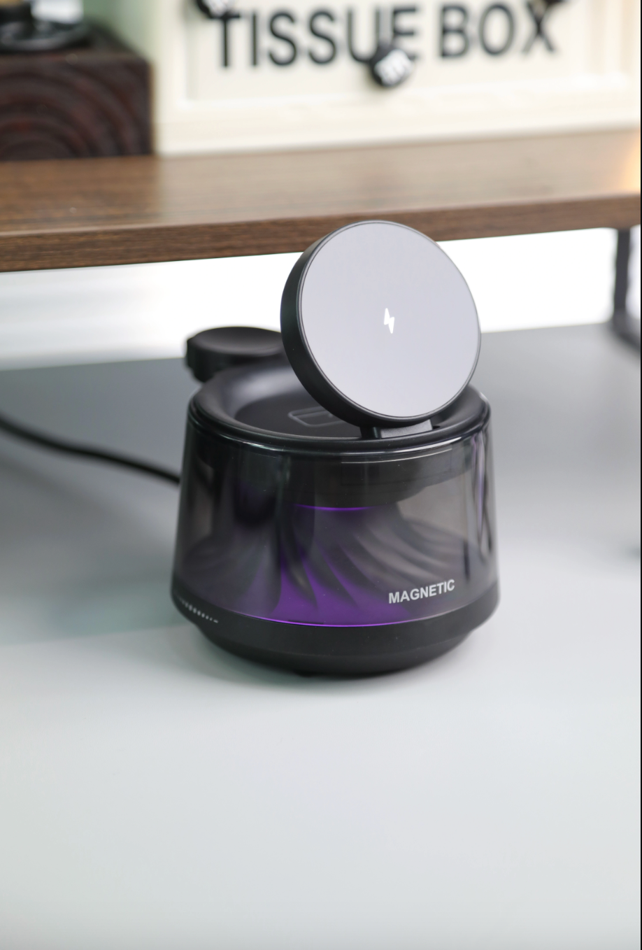 5-in-1 Magnetic Wireless Charging Stand With Speaker