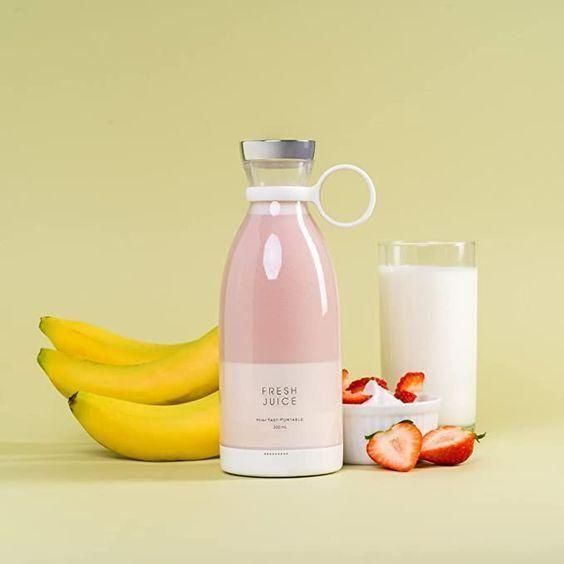 Portable USB Rechargeable Blender – Fresh Juice Maker for Travel & Home