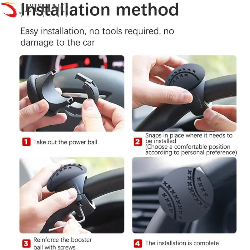 Silicone Steering Power Ball with Ergonomic Design