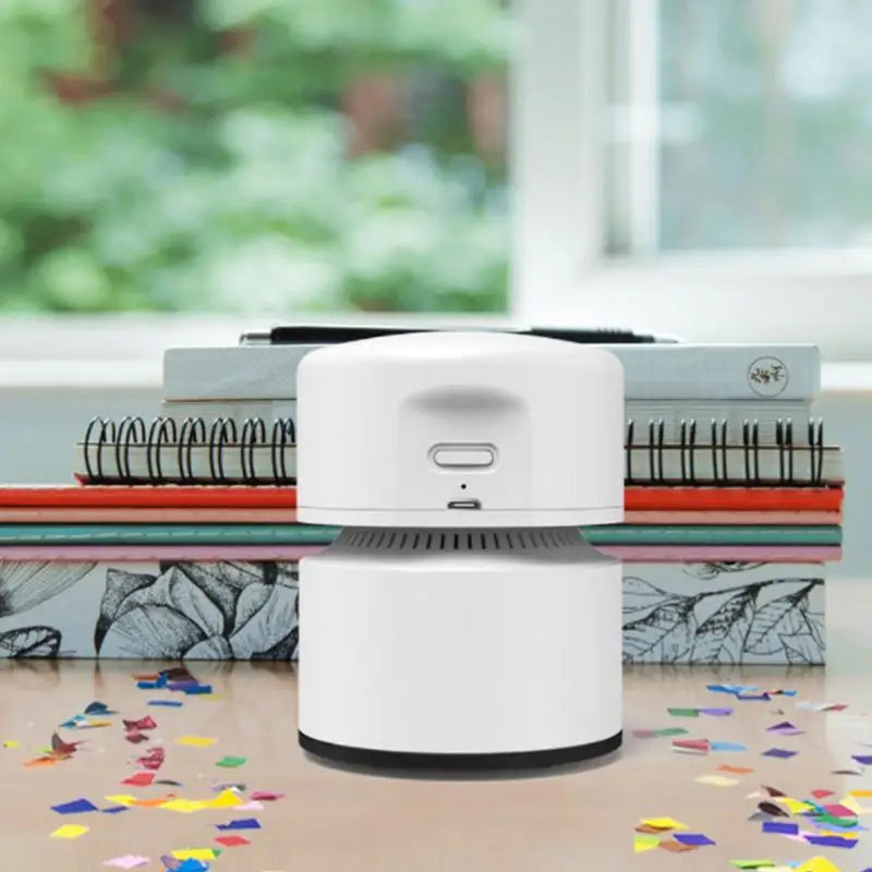 Mini Rechargeable Desktop Vacuum Cleaner with Dual Capacity