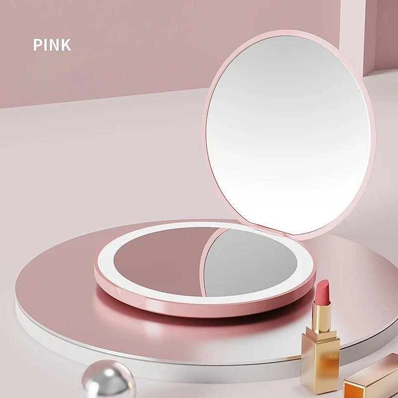 Handheld Pocket LED Mirror