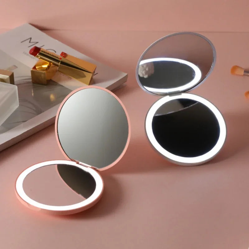 Handheld Pocket LED Mirror