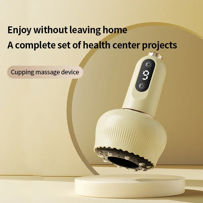 Electric Multifunction Vacuum Cupping Guasha Massager