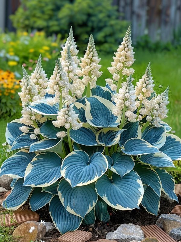 Shade-Tolerant and Cold-Hardy Hosta Flowers